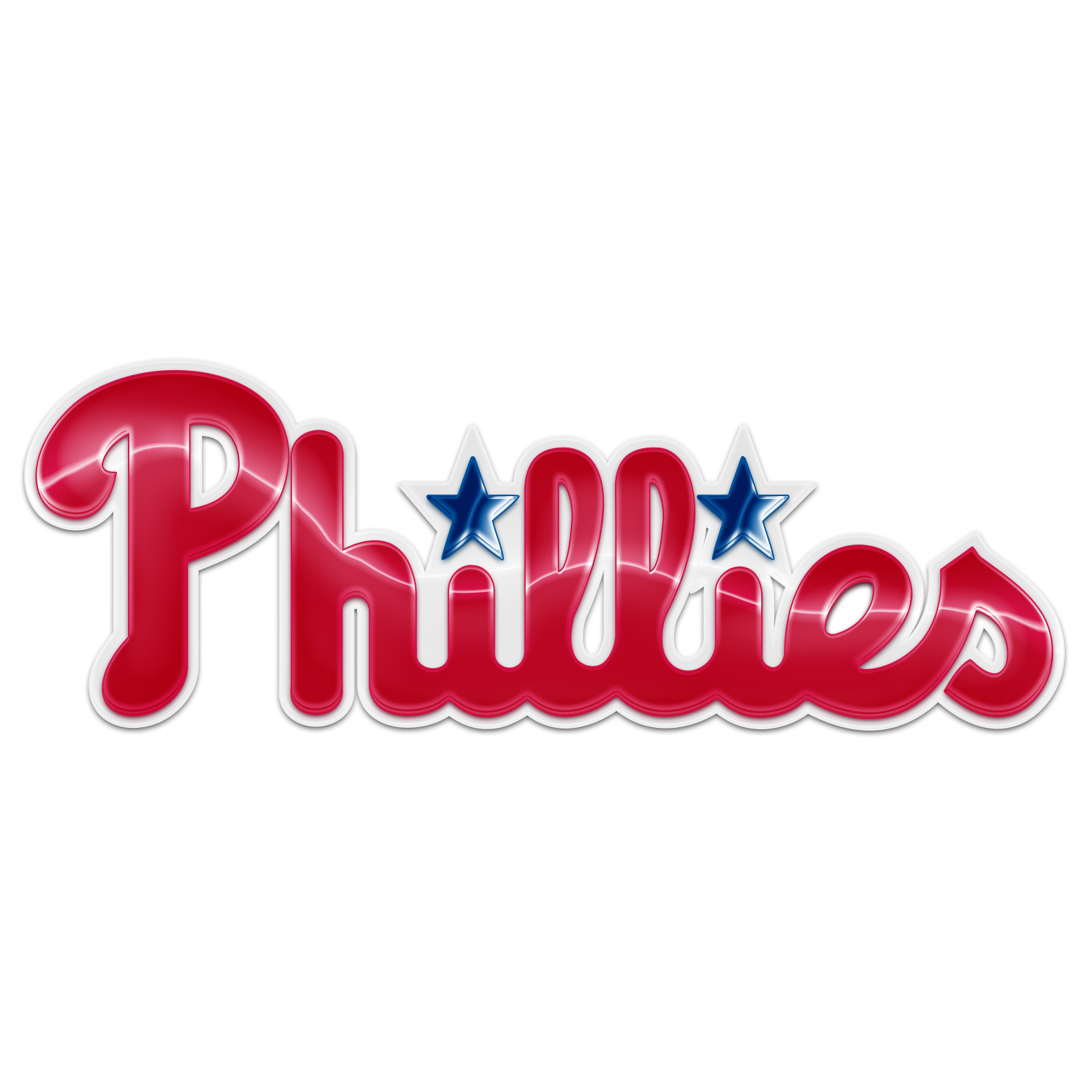 Philadelphia Phillies Crystal Logo iron on paper